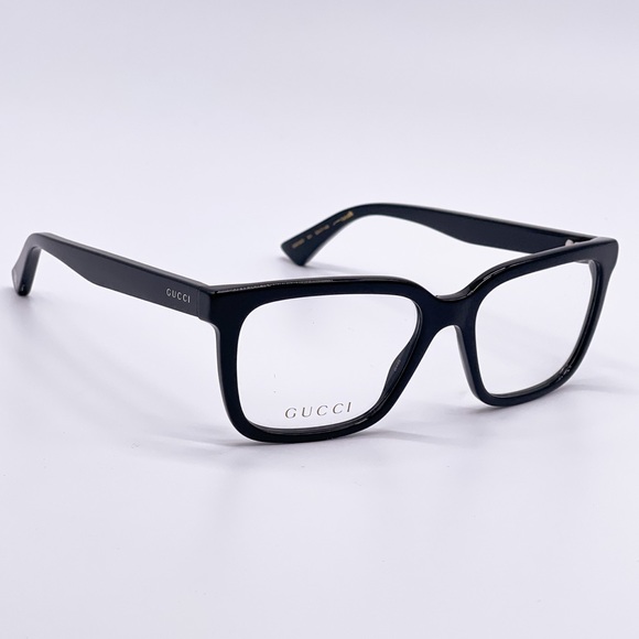 NEW GUCCI GG0160O 001 EYEGLASSES GUCCI GG01600 BLACK EYEWEAR - Picture 7 of 14